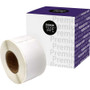 Premium Tape Address Labels - Alternative for Dymo 30251 - 1-1/8" x 3-1/2" (28 mm x 89 mm) - Black on White - 130 Labels / Roll - 2 / (Fleet Network)