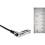 Kensington Slim Combination Lock for Standard Slot-Serialized - Resettable - 4-digit - Combination Lock - Carbon Steel - For Notebook K60601WW