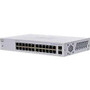 Cisco 110 CBS110-24T Ethernet Switch - 24 Ports - 2 Layer Supported - Modular - 2 SFP Slots - 16.34 W Power Consumption - Twisted - - (Fleet Network)