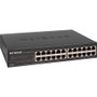 Netgear GS324 Ethernet Switch - 24 Ports - 2 Layer Supported - 12.10 W Power Consumption - Twisted Pair - Desktop, Wall Mountable, - 3 (Fleet Network)