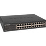 Netgear GS324 Ethernet Switch - 24 Ports - 2 Layer Supported - 1210 W Power Consumption - Twisted Pair - Desktop Wall Mountable - 3 GS324-200NAS
