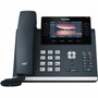 Yealink SIP-T46U SIP-T46U IP Phone - Corded - CordedCordless - Wi-Fi Bluetooth - Wall Mountable - Classic Gray - VoIP - 2 x Network T46U
