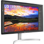 LG 32UN650-W 31.5" 4K UHD LCD Monitor - 16:9 - Black, Silver - 32" (812.80 mm) Class - In-plane Switching (IPS) Technology - LED - x - (Fleet Network)