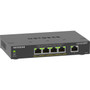 Netgear GS305EPP Ethernet Switch - 5 Ports - Manageable - 2 Layer Supported - 120 W PoE Budget - Twisted Pair - PoE Ports - Desktop - GS305EPP-100NAS