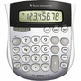 Texas Instruments TI-1795SV SuperView Calculator - Dual Power Sign Change Angled Display - 8 Digits - LCD - BatterySolar Powered - TI-1795SV
