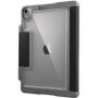 STM Goods Dux Plus Carrying Case for 10.9" Apple iPad Air (4th Generation) Tablet - Transparent, Black - Water Resistant, Drop Spill - (STM-222-286JT-01)