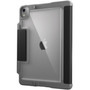 STM Goods Dux Plus Carrying Case for 109 Apple iPad Air 4th Generation Tablet - Transparent Black - Water Resistant Drop Spill - STM-222-286JT-01