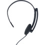 Verbatim Mono Headset with Microphone and In-Line Remote - Mono - Mini-phone (3.5mm) - Wired - 32 Ohm - 20 Hz - 20 kHz - Over-the-head (Fleet Network)