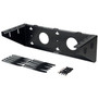 Ortronics Mounting Bracket for Patch Panel, Switch, Server - Black - 90.72 kg Load Capacity (Fleet Network)