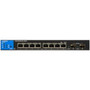 Linksys 8-Port Managed Gigabit PoE+ Switch with 2 1G SFP Uplinks - 8 Ports - Manageable - TAA Compliant - 3 Layer Supported - Modular (LGS310MPC)