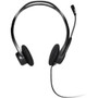 Logitech USB Computer Headset - Stereo - USB Type A - Wired - 32 Ohm - 100 Hz - 10 kHz - Over-the-head - Binaural - Supra-aural - 7.9 (Fleet Network)