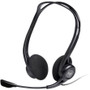 Logitech USB Computer Headset - Stereo - USB Type A - Wired - 32 Ohm - 100 Hz - 10 kHz - Over-the-head - Binaural - Supra-aural - 7.9 (981-000710)