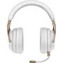 Corsair VIRTUOSO RGB Wireless High-Fidelity Gaming Headset - Pearl - Stereo - Wireless - 60 ft - 32 Ohm - 20 Hz - 40 kHz - - Binaural CA-9011224-NA