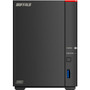 Buffalo LinkStatoin SoHo 720DB 4TB Hard Drives Included 2 x 2TB 2 Bay - Hexa-core 6 Core 130 GHz - 2 x HDD Supported - 2 x HDD - LS720D0402B