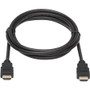 Tripp Lite High-Speed HDMI Antibacterial Cable (M/M), UHD 4K, 4:4:4, Black, 6 ft. - 6 ft HDMI A/V Cable for Audio/Video Device, Home - (P568AB-006)