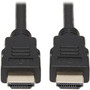 Tripp Lite P569AB-006 High-Speed HDMI Antibacterial Cable with Ethernet MM Black 6 ft - 6 ft HDMI AV Cable for AudioVideo Home P569AB-006