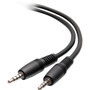 C2G 3ft 3.5mm AUX 4-Pole TRRS OMTP Headset Cable - M/M - 3 ft Mini-phone Audio Cable for Headset, Headphone, Computer, Tablet, Gaming (Fleet Network)