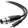 C2G 6ft 3-Pin XLR to TRS 18 35mm AUX Audio Cable - MF - 6 ft Mini-phoneXLR Audio Cable for Audio Device Tablet Notebook - End C2G41470