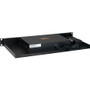 RACKMOUNT.IT Rack Mount for Switch, Power Supply, Firewall - Jet Black (RM-HP-T1)