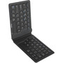 Targus Ergonomic Foldable Bluetooth Antimicrobial Keyboard - Wireless Connectivity - BluetoothRF - 240 GHz - ChromeOS - English US AKF003US