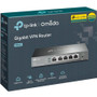 TP-Link Omada ER605 Ethernet Wireless Router - 4 x Network Port - 1 x Broadband Port - Gigabit Ethernet - VPN Supported - Desktop (ER605)