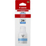 Canon GI-26 Pigment Cyan Ink Bottle - Inkjet - Pigment Cyan - 14000 Pages - 132 mL - High Yield (Fleet Network)