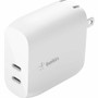 Belkin BoostCharge Dual USB-C Power Delivery Wall Charger 40W - Power Adapter - White (Fleet Network)