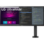 LG Ultrawide 34WN780-B 34" UW-QHD LCD Monitor - 21:9 - Textured Black - 34" (863.60 mm) Class - In-plane Switching (IPS) Technology - (Fleet Network)