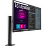 LG Ultrawide 34WN780-B 34" UW-QHD LCD Monitor - 21:9 - Textured Black - 34" (863.60 mm) Class - In-plane Switching (IPS) Technology - (Fleet Network)