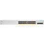 Cisco Business CBS220-24P-4G Ethernet Switch - 24 Ports - Manageable - 2 Layer Supported - Modular - 4 SFP Slots - 30.40 W Power - 195 (Fleet Network)