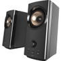 Creative T60 2.0 Bluetooth Speaker System - 30 W RMS - Black - Desktop - 50 Hz to 20 kHz (51MF1705AA000)