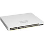 Cisco Business CBS220-48P-4G Ethernet Switch - 48 Ports - Manageable - 2 Layer Supported - Modular - 4 SFP Slots - 53 W Power - 382 W CBS220-48P-4G-NA
