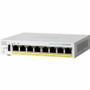 Cisco Business CBS250-8T-D Ethernet Switch - 8 Ports - Manageable - Gigabit Ethernet - 10/100/1000Base-T - 3 Layer Supported - 7.60 W (Fleet Network)