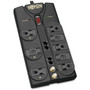 Tripp_Lite_8-Outlet_TVModem_Surge_Protector_-_8_x_NEMA_5-15R_-_180_kVA_-_3240_J_-_120_V_AC_Input_-_120_V_AC_Output_-_Network_Cable_TLP810NET