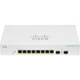 Cisco Business CBS220-8P-E-2G Ethernet Switch - 8 Ports - Manageable - Gigabit Ethernet - 10/100/1000Base-T, 1000Base-X - 2 Layer - - (CBS220-8P-E-2G-NA)