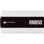 Corsair RM White Series RM850 - 850 Watt 80 PLUS Gold Fully Modular ATX PSU - Internal - 120 V AC, 230 V AC Input - 3.3 V DC @ 20 A, 5 (CP-9020232-NA)