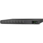 Tripp Lite 8-Outlets PDU - Metered Auto Transfer Switch - NEMA 5-15P - 8 x NEMA 5-15R - 120 V AC - 1U - Horizontal - Rack-mountable - PDUMH15ATS