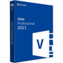 Microsoft Visio 2021 Professional - Box Pack - 1 PC - Medialess - Designing - English - PC - Windows Supported D87-07619
