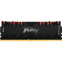 Kingston FURY Renegade 64GB (4 x 16GB) DDR4 SDRAM Memory Kit - 64 GB (4 x 16GB) - DDR4-3600/PC4-28800 DDR4 SDRAM - 3600 MHz Dual-rank (Fleet Network)