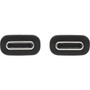 Tripp Lite USB4 40Gbps Cable MM-USB-C 8K 60 Hz 100W PD Charging Black 31 in08 m - 26 ft Thunderbolt 3 Data Transfer Cable U520-31N
