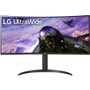 LG Ultrawide 34WP65C-B 34" UW-QHD Curved Screen Gaming LCD Monitor - 21:9 - Noir - 34" (863.60 mm) Class - Vertical Alignment (VA) - - (Fleet Network)