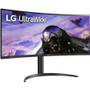 LG Ultrawide 34WP65C-B 34" UW-QHD Curved Screen Gaming LCD Monitor - 21:9 - Noir - 34" (863.60 mm) Class - Vertical Alignment (VA) - - (Fleet Network)