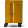Bretford CUBE Cart Mini - Pre-Wired TVCM20USBC - 4 Casters - Mustard - For 20 Devices (Fleet Network)