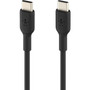 Belkin BOOST&uarr;CHARGE USB-C to USB-C Cable - 6.6 ft USB-C Data Transfer Cable - First End: 1 x USB Type C - Male - Second End: 1 x (Fleet Network)