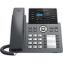 Grandstream GRP2634 IP Phone - Corded - Corded - Bluetooth Wi-Fi - Wall Mountable Desktop - 8 x Total Line - VoIP - IEEE - 2 x - PoE GRP2634