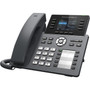 Grandstream GRP2634 IP Phone - Corded - Corded - Bluetooth Wi-Fi - Wall Mountable Desktop - 8 x Total Line - VoIP - IEEE - 2 x - PoE GRP2634