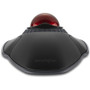 Kensington Orbit Wireless Trackball with Scroll Ring - Black - Optical - Wireless - Bluetooth/Radio Frequency - 2.40 GHz - Black, Red (K70990WW)