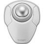 Kensington Orbit Wireless Trackball with Scroll Ring - White - Optical - Wireless - Bluetooth/Radio Frequency - 2.40 GHz - White - 1 - (Fleet Network)