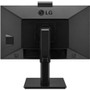 LG 24BP750C-B 23.8" Webcam Full HD LCD Monitor - 16:9 - Black - 24.00" (609.60 mm) Class - In-plane Switching (IPS) Technology - WLED (24BP750C-B)