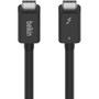 Belkin Thunderbolt 4 Cable 2M Active - 66 ft Thunderbolt 4 Data Transfer Cable for Smartphone Tablet Hard Drive Notebook - End INZ002bt2MBK
